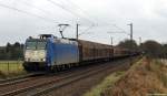 185-CL 001/185 501-4 fhrt am 2.1.12 mit einem Gz durch Reindorf.