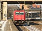 185 586-5 der HGK kam mit...