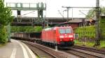185 040-3 mit Gz in Harburg. 17.05.12
