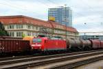 185 137-7 vor dem Maggi Werk in Singen, 01.06.12