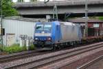 185 508-9/185-CL 008 der VPS in HH-Harburg, 09.06.12