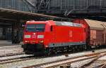 185 163-3 frisch gewaschen und mit neuer HU, Bremen Hbf, 30.06.12
