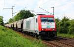 ITL 185 650-9 mit Transcerealis Ganzzug, Ahlten, 03.08.12