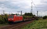 185 064-3 fhrt am 1.9.12 mit einem Gz durch Ahlten.