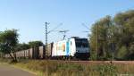 185 697-0 fuhr am 1.9.12 mit einem Gz bei Elze (Han) durch die schne Landschaft.