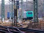 185 611 im alten Gbf Harburg, 23.03.2013