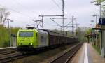 CFL Cargo 6185 534-5 mit dem DGS 95281 und gut 200min plus, Schleswig, 24.04.14