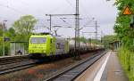 AlphaTrains/CFL Cargo 6185 534-5 mit dem Zement-Express nach Deuna. Schleswig 11.05.2014