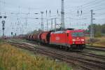 185 225 konnte am 19.10.2009 in Rostock-Seehafen bei der Ausfahrt erlegt werden.