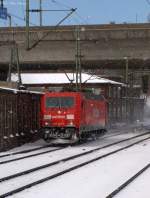 035. So pltzlich wie der Schnee kam, verschwand er wieder was die 185 235-9 wohl nicht strte aber mir eine schne Aufnahme einbrachte. HH 6.3.10