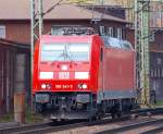 72. Portraitaufnahme der 185 341-5 in Harburg. 24.4.10