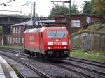 185 268-0 als Einzelfahrer in Harburg. 26.9.10