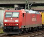 185 171-5 poltert am 13.8.10 durch den Harburger Bhf. weiter gen Maschen.