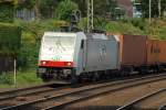 186 138 der ITL rollt hier gerade durch Harburg. 19.8.11