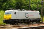 ECR 186 342-2 beim Systemwechsel, Basel SBB, 01.06.12