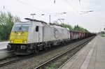 ECR 186 341 dönnert durch Viersen am 10 Mai 2016.