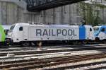 Railpool 187 006 war am 5 Juni 2014 in Spiez.