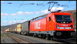 br-6187-traxx-f140ac3/488469/wle-187-010-mit-dem-warsteiner WLE 187 010 mit dem Warsteiner Bierzug am 01.04.16 in Gemünden