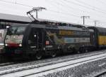189 932 Bosphorus Europe Express mit ARS Wagen am 08.12.10 in Fulda  