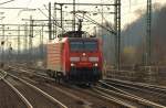 189 009-4 auf Solotour durch Hamburg. 30.3.11
