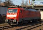 189 012-8 reihte sich auch in die Reihe der Solo Loks am 2.4.11 ein.