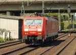 189 056-5 fhrt hier ruhig an den Fotografen vorbei. HH 7.5.11
