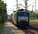 189 287 rauscht hier mit einem KLV durch Schleswig. 10.07.11