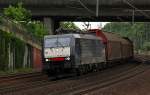 189 151-8 mit Gz in HH-Harburg. 09.06.12