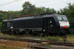 TXL/MRCE 189 935-0 steht abgestellt im Gbf Padborg. 30.08.2013