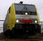 ES64F4-009/189 909-5(Unt/Lz/27.08.12)stand heute abgestellt in Padborg und wartete auf ihren Zug Richtung Hamburg. Padborg 08.12.2013