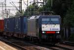 MRCE/Metrans 6 189 157-1/ES64F4-157, HH-Harburg, 06.08.2014
