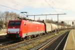 Am 6 Dezember 2014 durchfahrt 189 083 Boxtel fr den 1.Mal am 11;10.