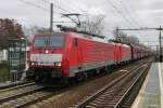 DB 189 023 durchfahrt am 12 November 2015 Tilburg-Universiteit.