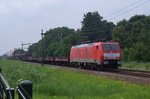 Hin und Her-1: 189 074 zieht am 23 Juli 2016 ein Guterzug nach Kijfhoek und passiert Dordrecht Zuid.