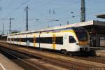 ET 7.12 der eurobahn steht am Abend des 4.6.11 als RE 13 nach Venlo (NL) im Bhf. Hamm (Westf) bereit zur Abfahrt.