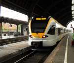 Hagen Hbf. fahrt der RB 13 nach Hamm Westfalen ,Eurobahn ,
am 27.8.2010