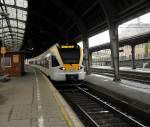 Hagen Hbf. fahrt der  RB 13 nach Hamm Westfalen ,Eurobahn
am 27.8.2010