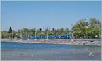 Ein Arverio ET 1428 auf dem Seedamm in Lindau passt gut zum Blau des Sees und des Himmels.