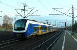 berraschend kam der NWB ET 440 340 durch HH-Harburg gefahren. 03.12.11