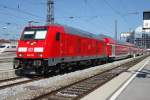 Die Neue bei DB: 245 010 steht am 4 Juni 2015 in München Hbf.