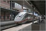Ein DB ICE 4 von Interlaken Ost nach Hamburg Altona erreicht den Bahnhof von Spiez. 

30. August 2023