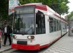 Dssedorf Stdtzentrum ,fahrt der L.704  am 31.7.2010,Dsseldorfer Rheinbahn