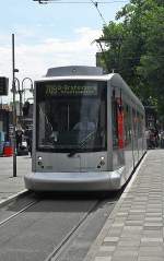 Dsseldorf Hbf.fahrt der L.709 ,am 31.7.2010, Dsseldorfer Rheinbahn