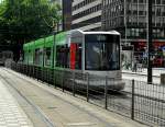 Dsseldorf Hbf.  fahrt der 709  Dsseldorfer Rheinbahn,am 31.7.2010