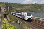 429 604 auf dem Weg nach Frankfurt am 4. Mai 2022 in Oberwesel.