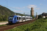 622 904 am 21. Juli 2021 bei Oberwesel auf dem Weg nach Koblenz.