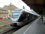 Hagen Hbf.,Zug fhrt  nach  Iserlohn ,RB 91,am 10.8.2010