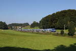 430 006 und 430 012 aus Mnchen kommend am 12. August 2025 bei Axdorf.