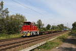 Diesel-Rangierlok  226 der Hamburger Hafenbahn  und 212 314 der  EGP  am 30.