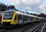 HLB Hessenbahn VT 279, VT 285 und VT 275 als Sonderzug am 10.12.11 in Fulda